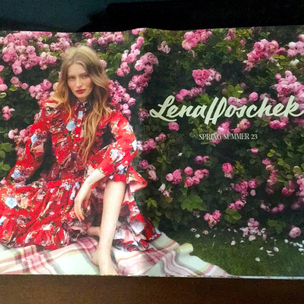 Lena Hoschek spring / summer 23 Cottagecore collection catalog
